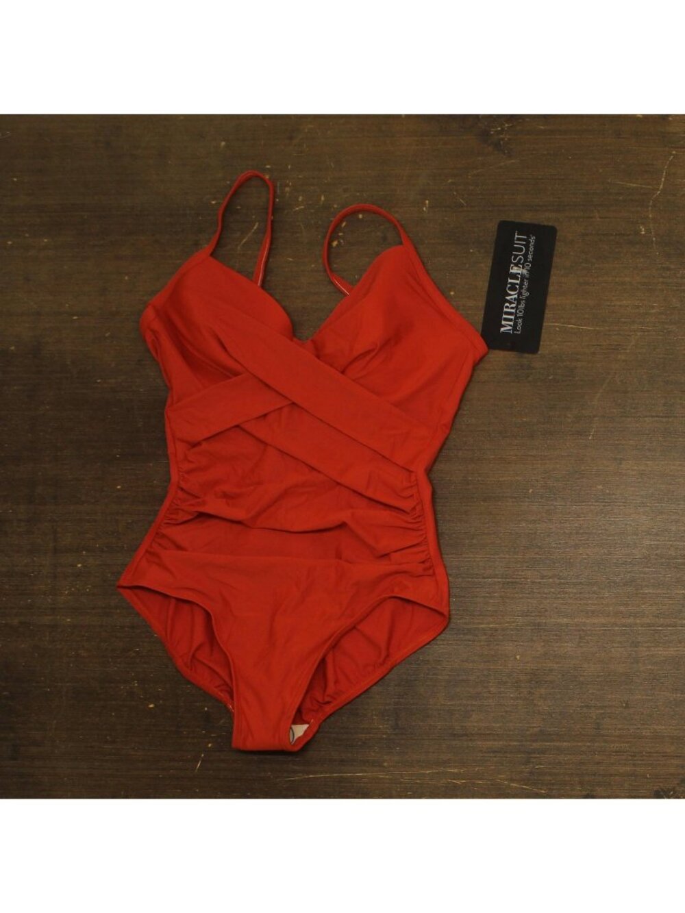 Miraclesuit Rock Solid Captivate Underwire One Piece Swimsuit Arancio Orange 12